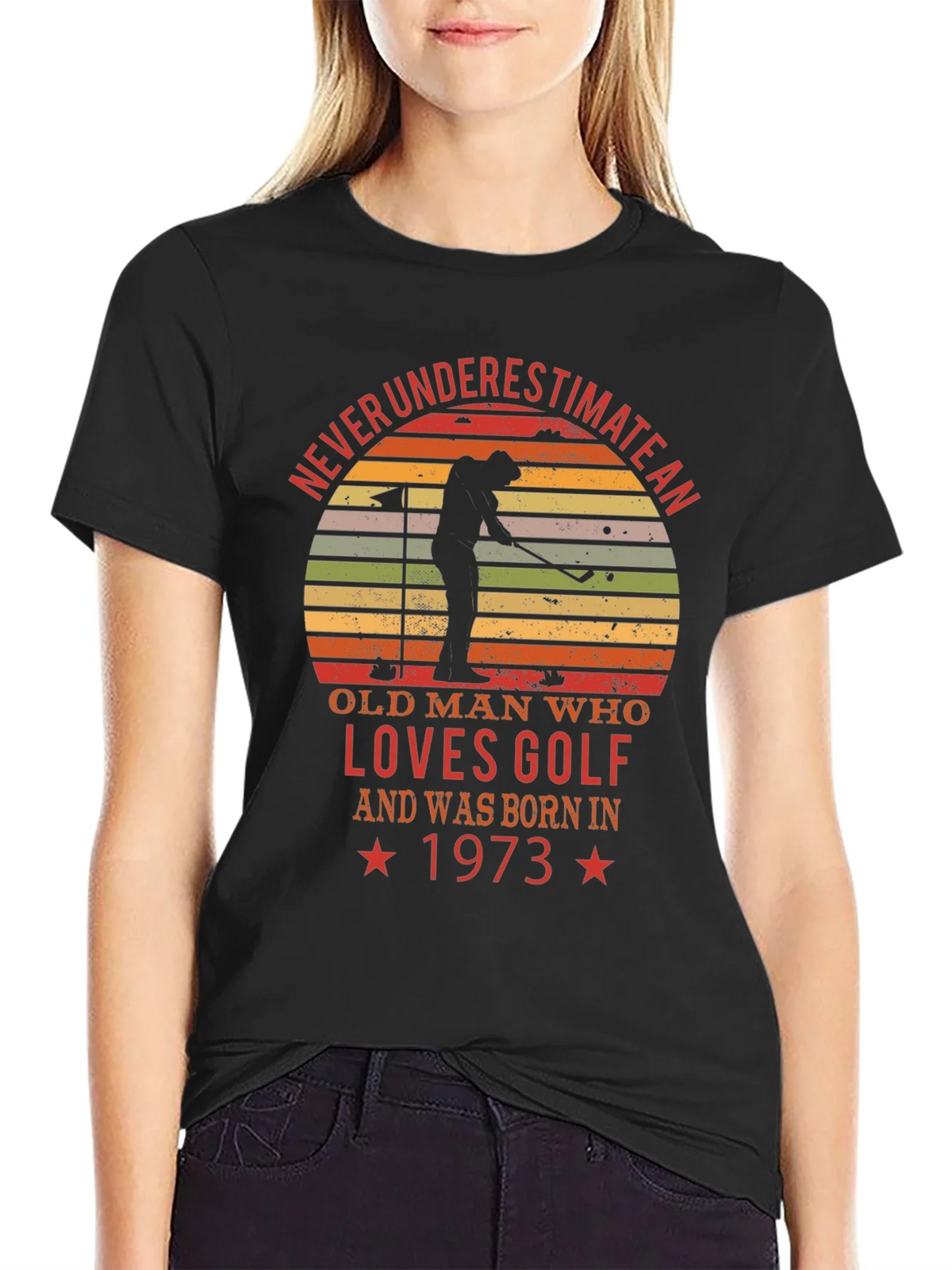Golf Lover 1973 Graphic Tee product image 2