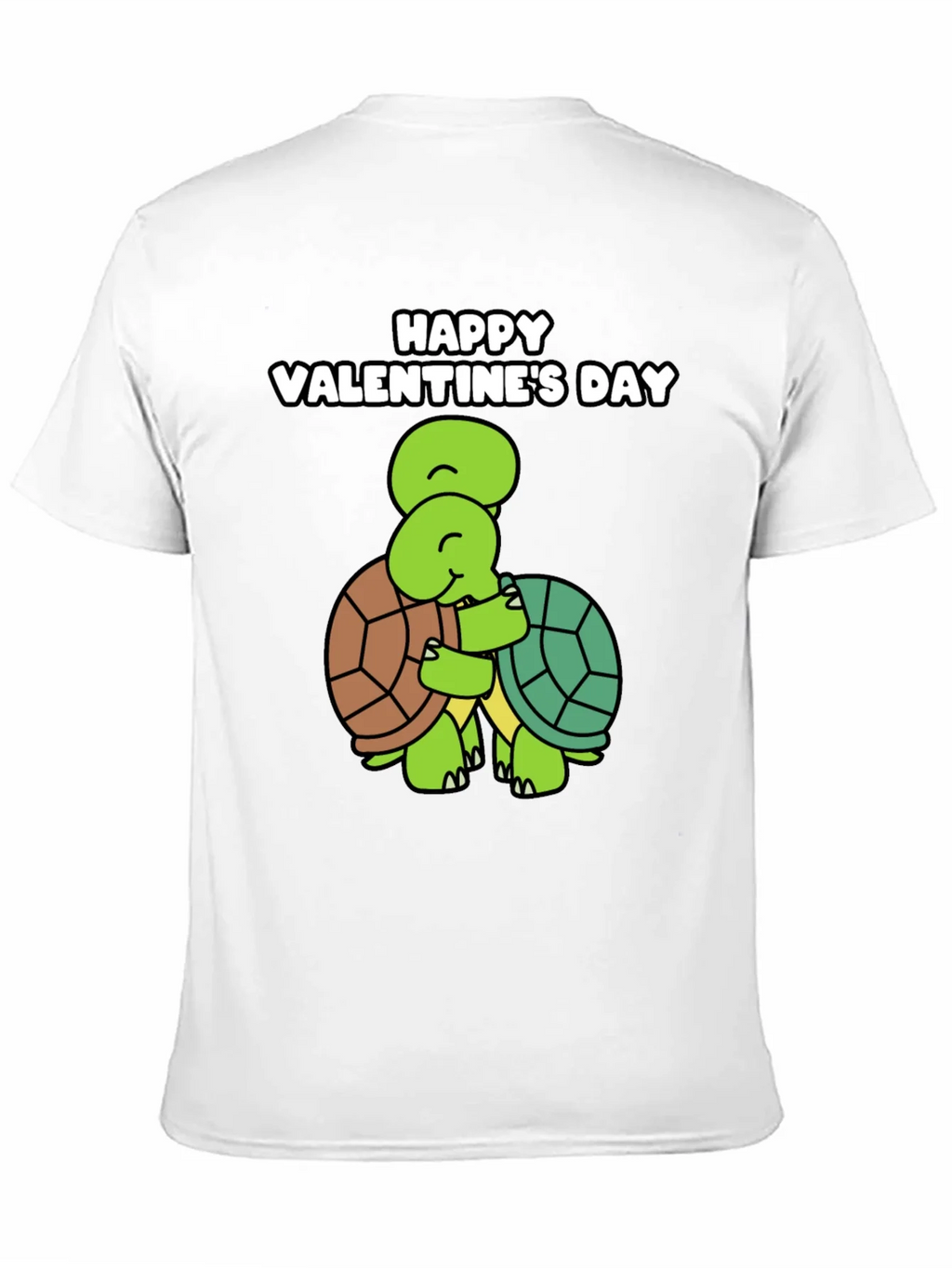 Valentines Day Turtle Hug Graphic Tee product image 10