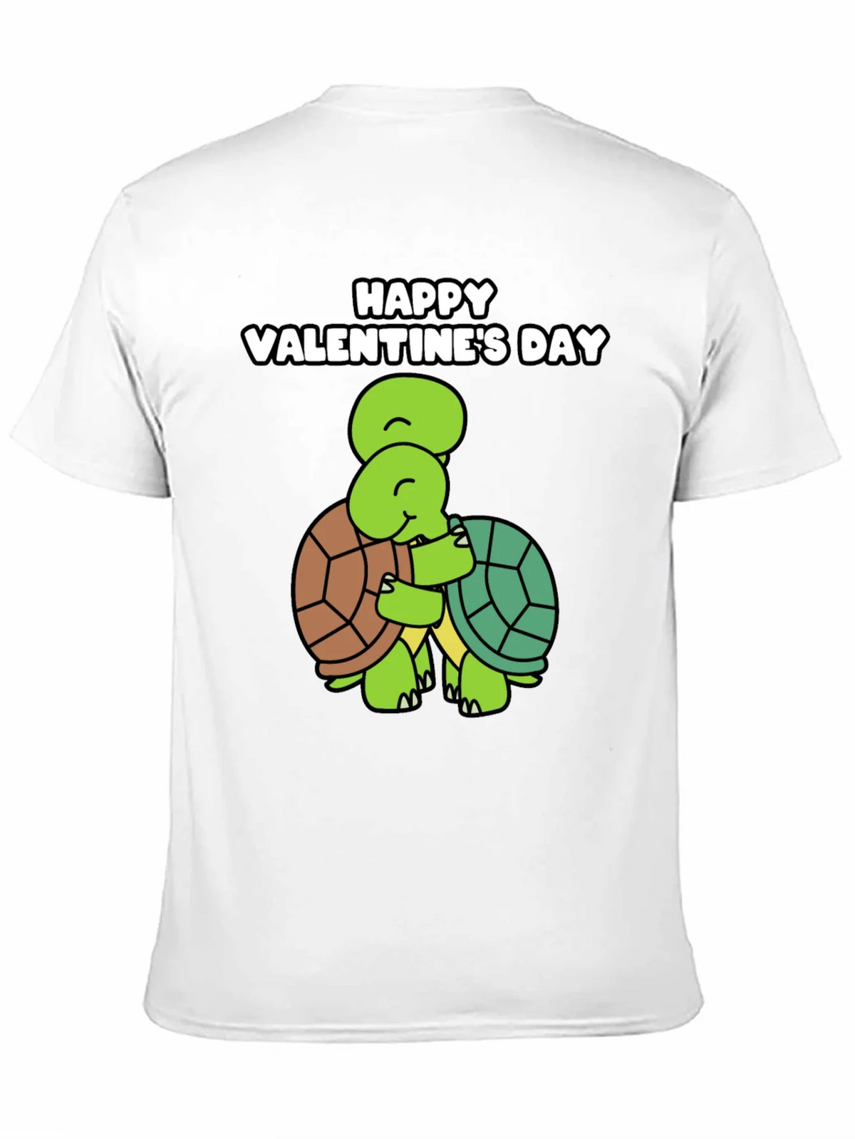 Valentines Day Turtle Hug Graphic Tee product image 10