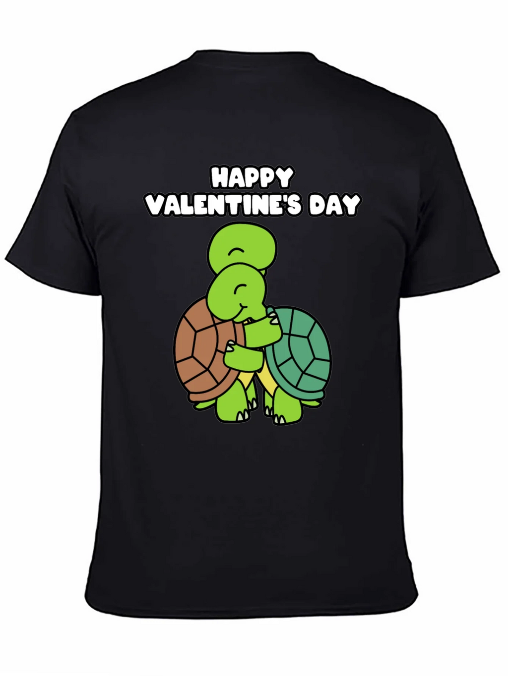 Valentines Day Turtle Hug Graphic Tee product image 4