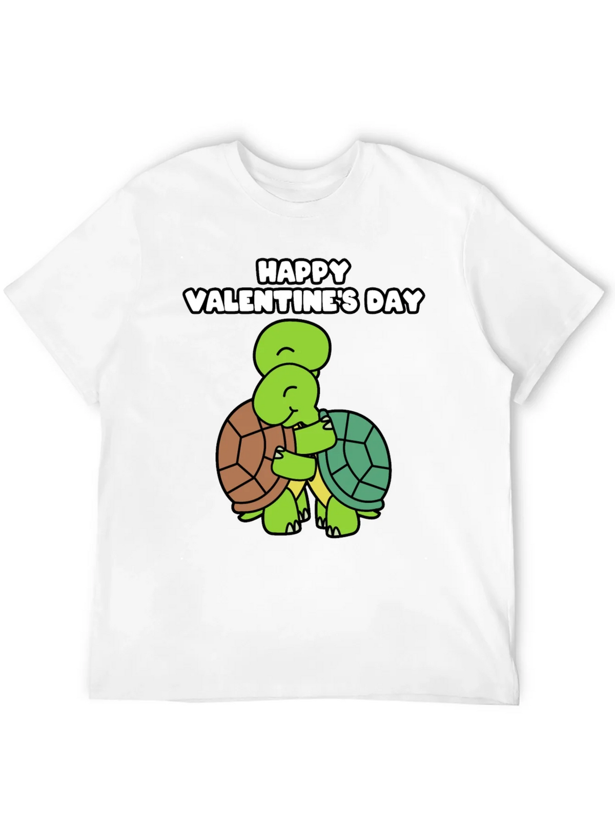 Valentines Day Turtle Hug Graphic Tee product image 11