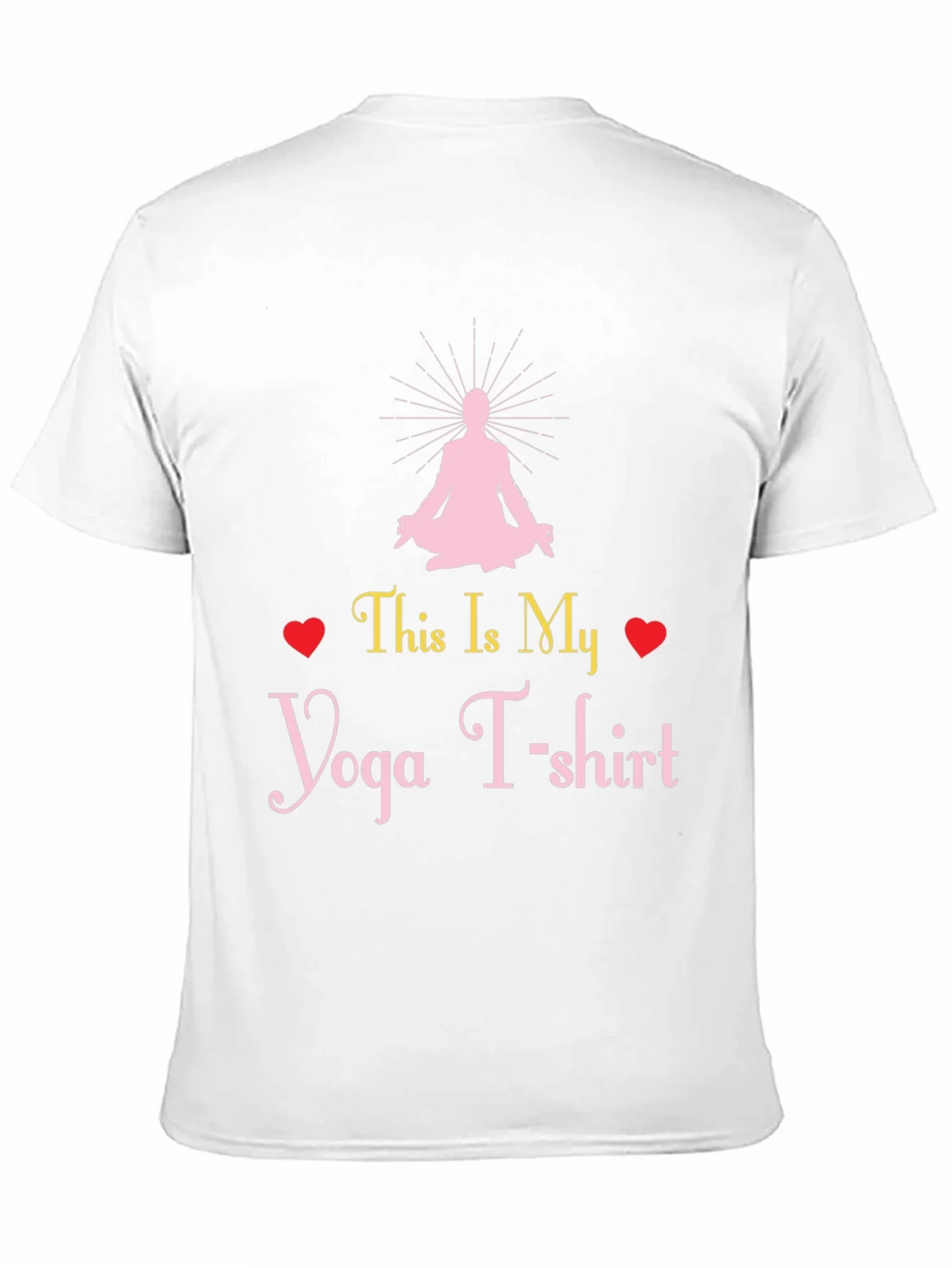 Yoga T-Shirt: This Is My Graphic Tee product image 10
