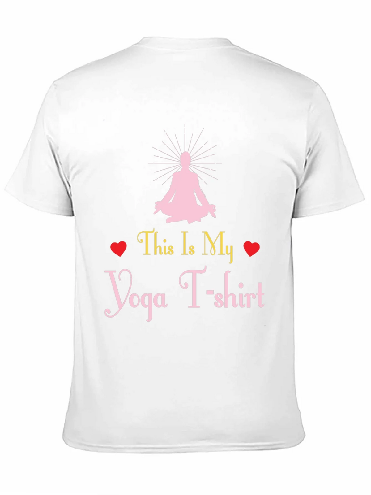 Yoga T-Shirt: This Is My Graphic Tee product image 10