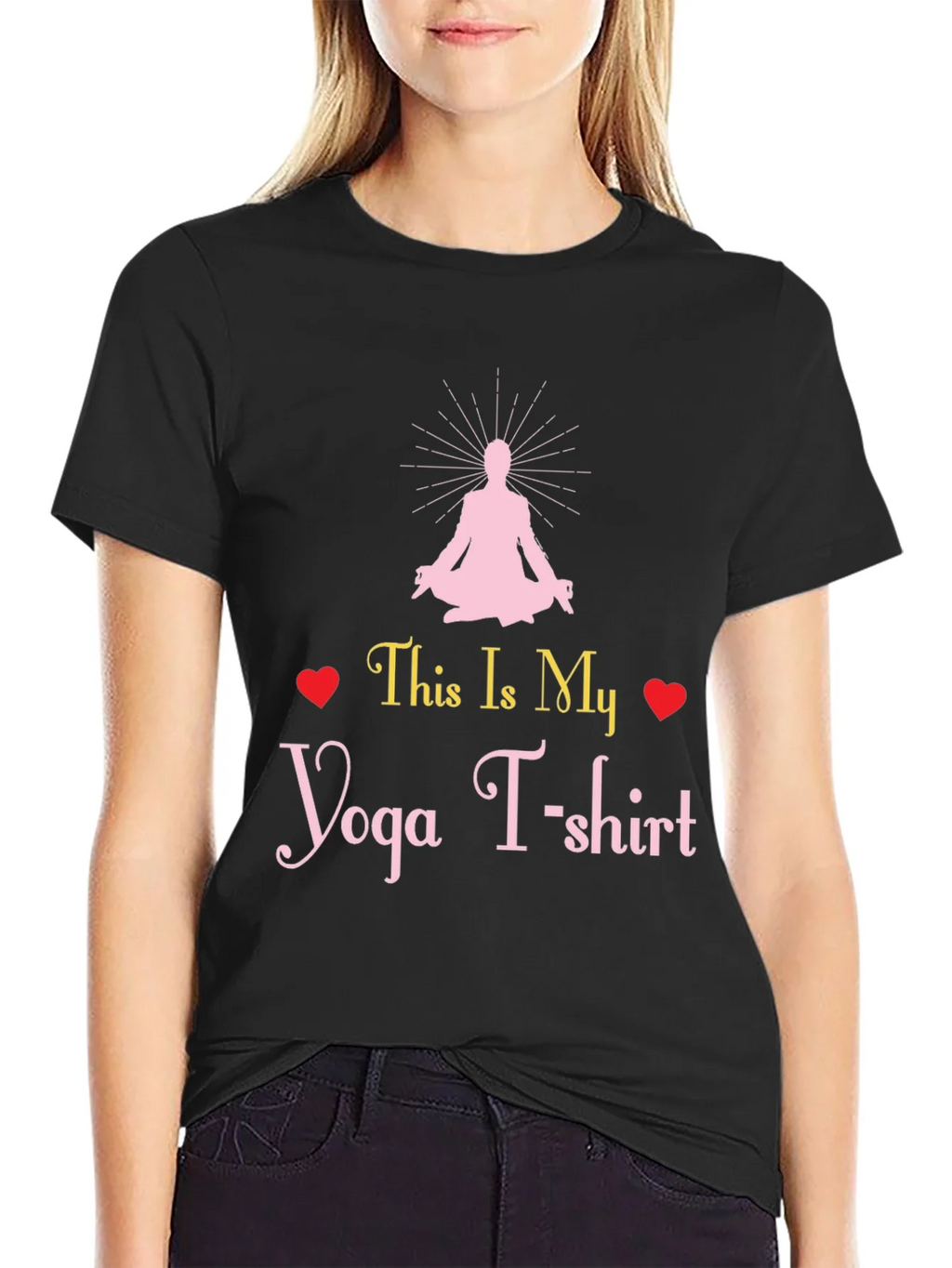 Yoga T-Shirt: This Is My Graphic Tee product image 2
