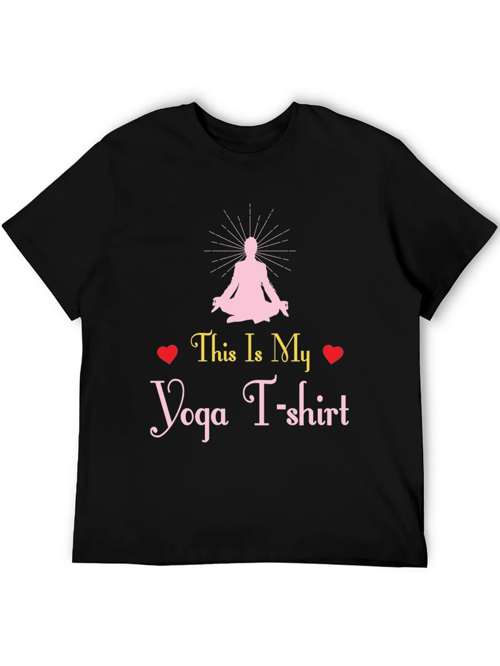 Yoga T-Shirt: This Is My Graphic Tee product image 5