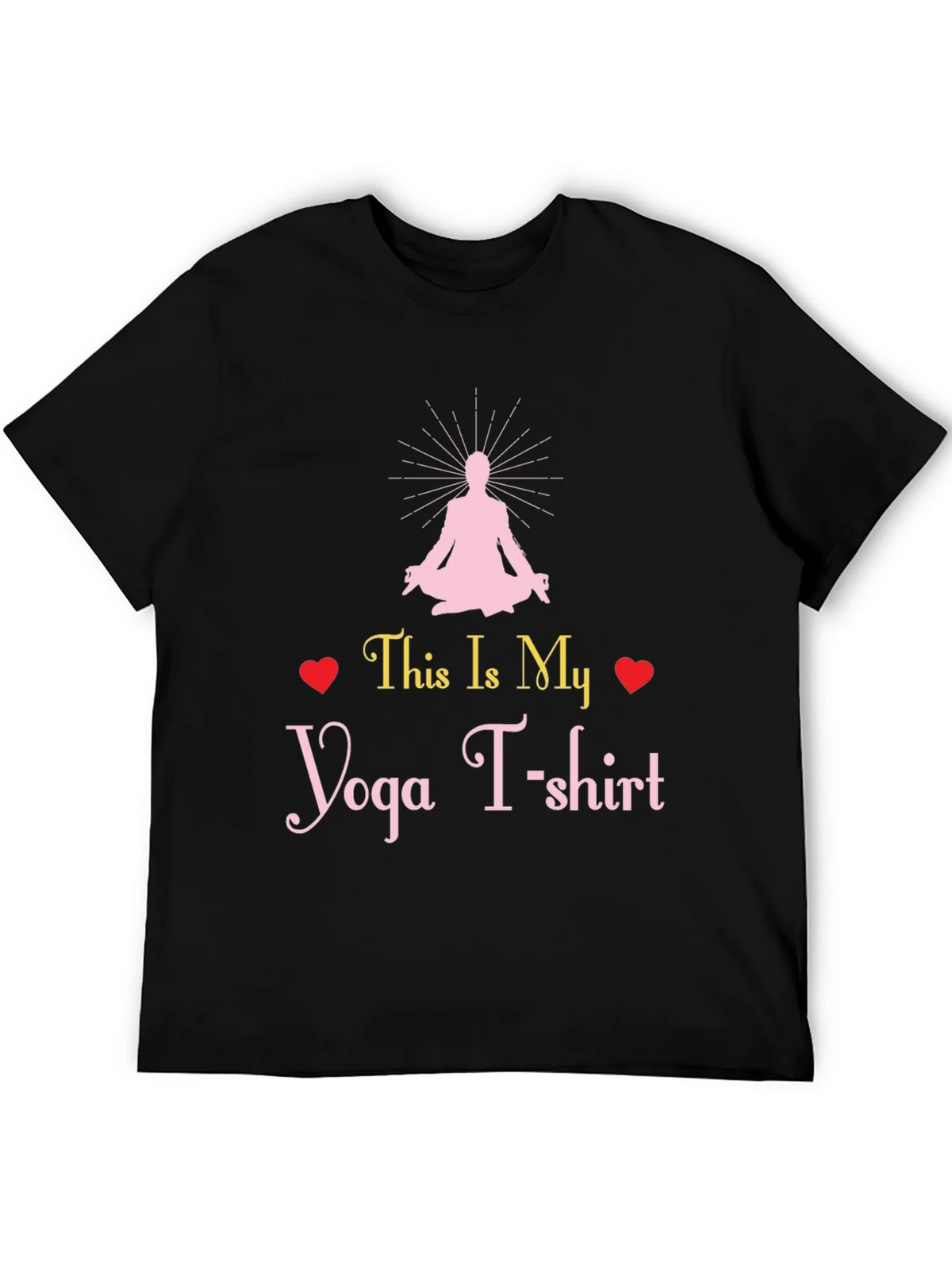 Yoga T-Shirt: This Is My Graphic Tee product image 5