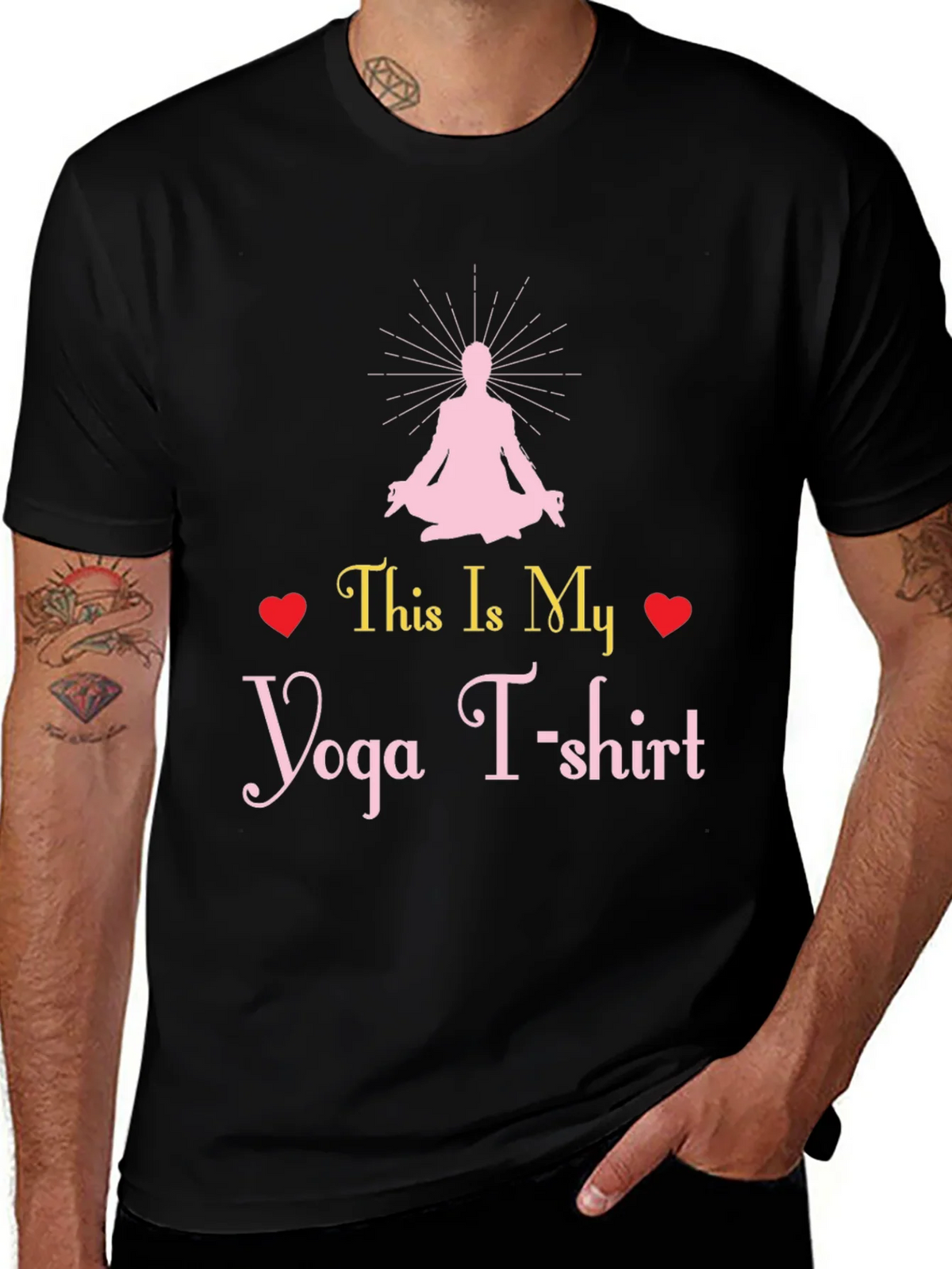 Yoga T-Shirt: This Is My Graphic Tee product image 1