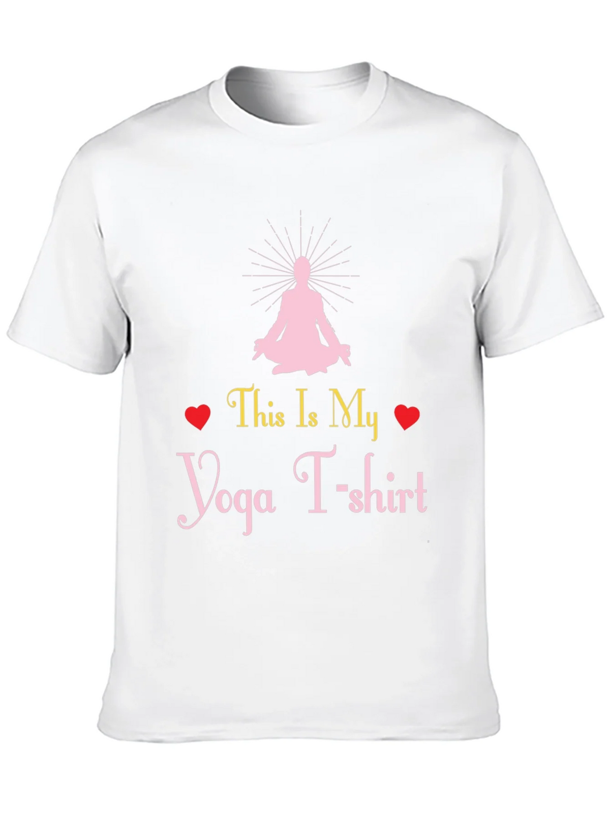 Yoga T-Shirt: This Is My Graphic Tee product image 9