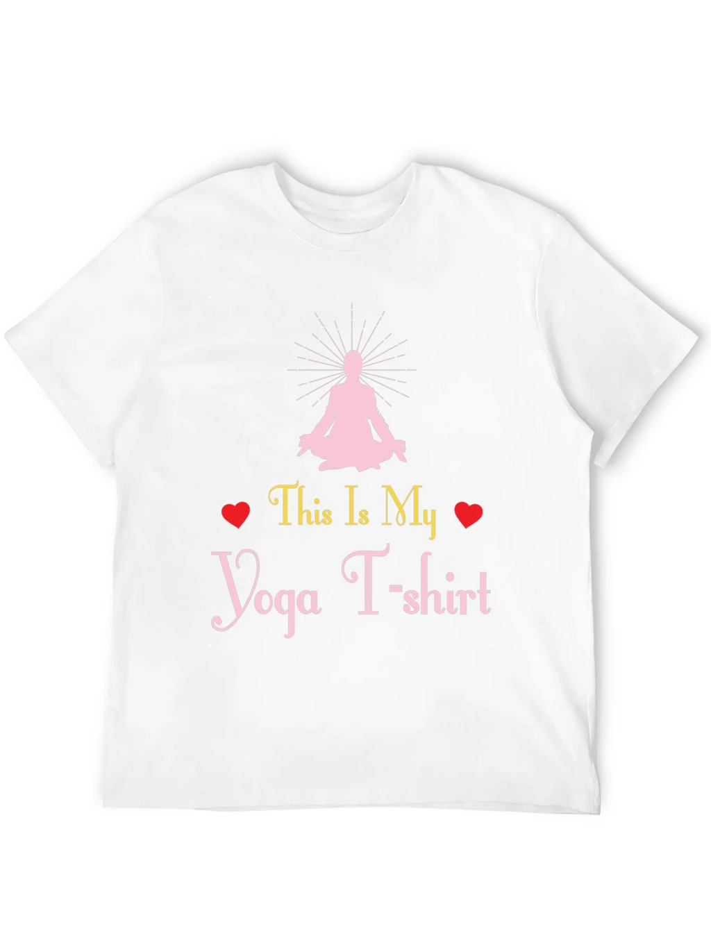 Yoga T-Shirt: This Is My Graphic Tee product image 11