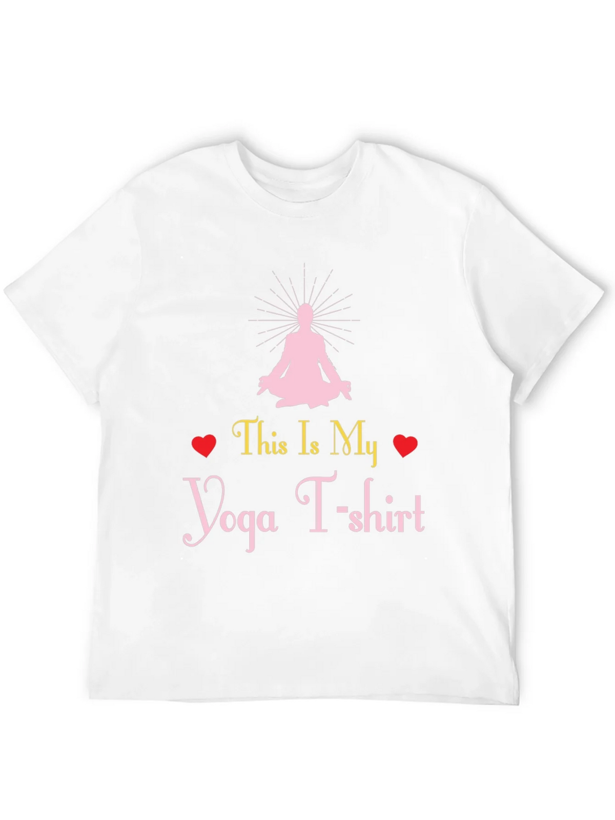 Yoga T-Shirt: This Is My Graphic Tee product image 11