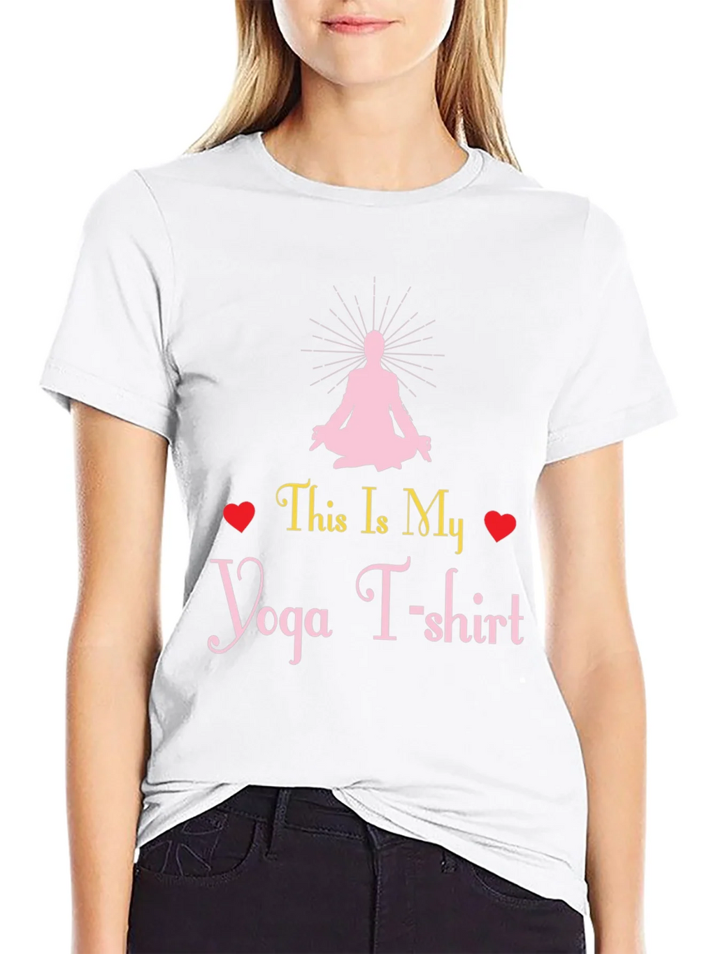 Yoga T-Shirt: This Is My Graphic Tee product image 8