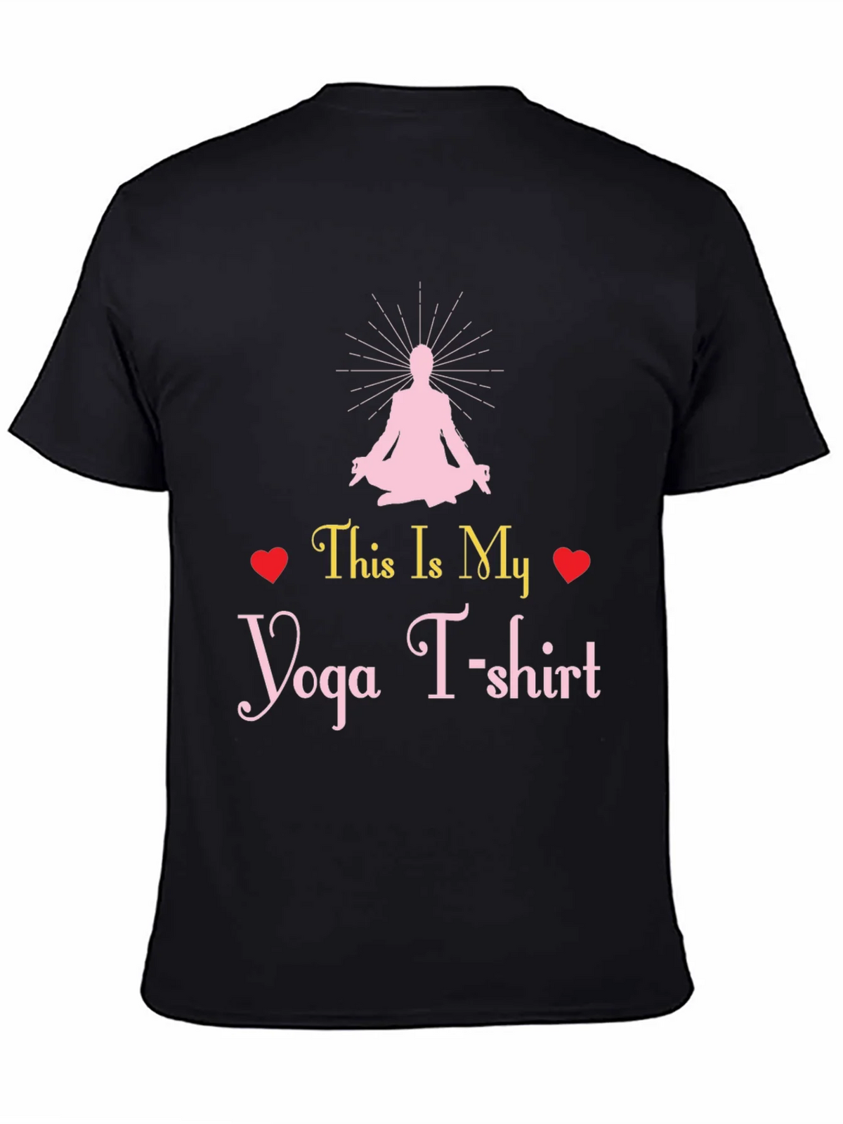 Yoga T-Shirt: This Is My Graphic Tee product image 4