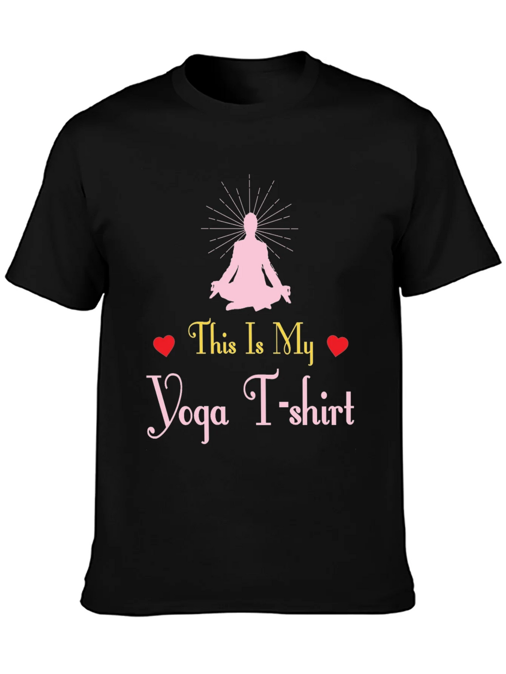 Yoga T-Shirt: This Is My Graphic Tee product image 3