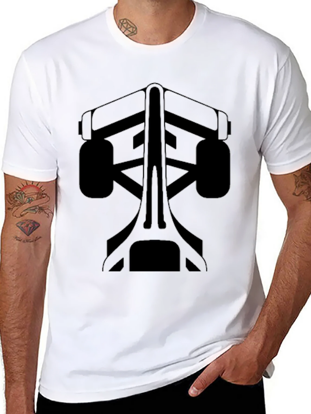 Formula 1 Inspired Graphic Tee - Black product image 7