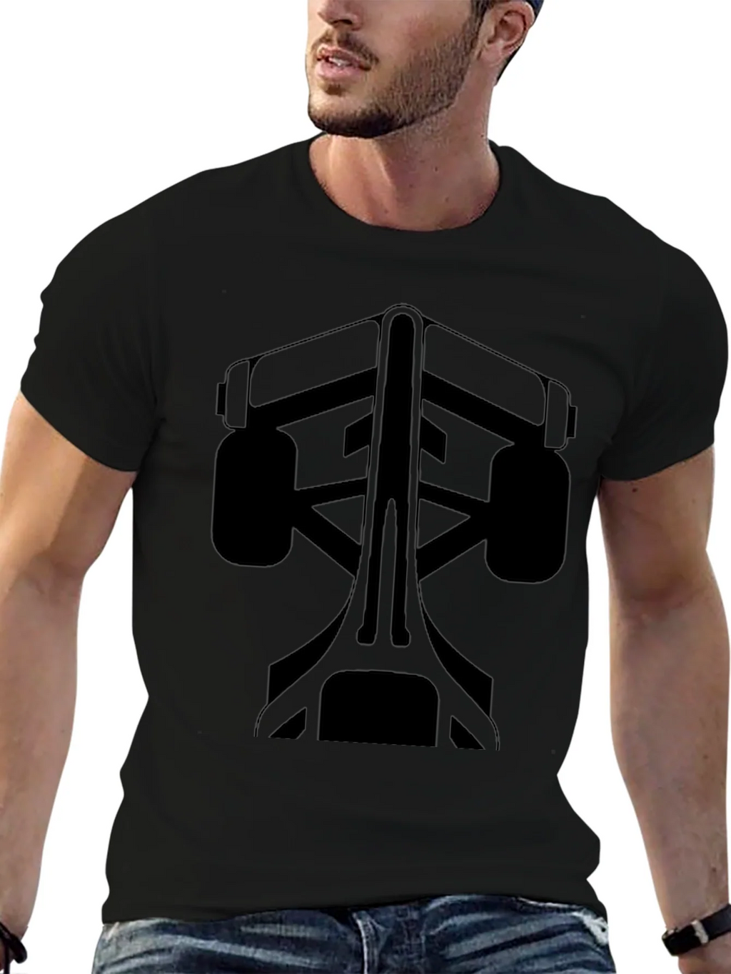 Formula 1 Inspired Graphic Tee - Black product image 6