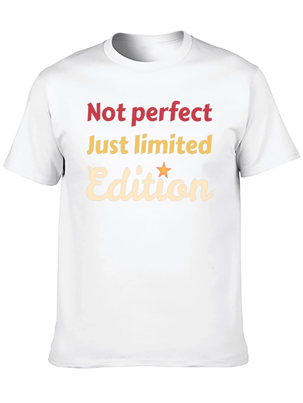 Not Perfect Just Limited Edition Black Graphic Tee product image 9