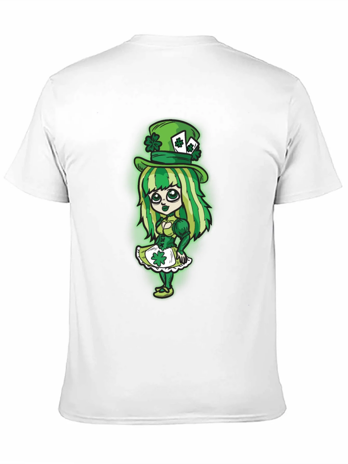 St. Patricks Day Leprechaun Girl Graphic Tee product image 7