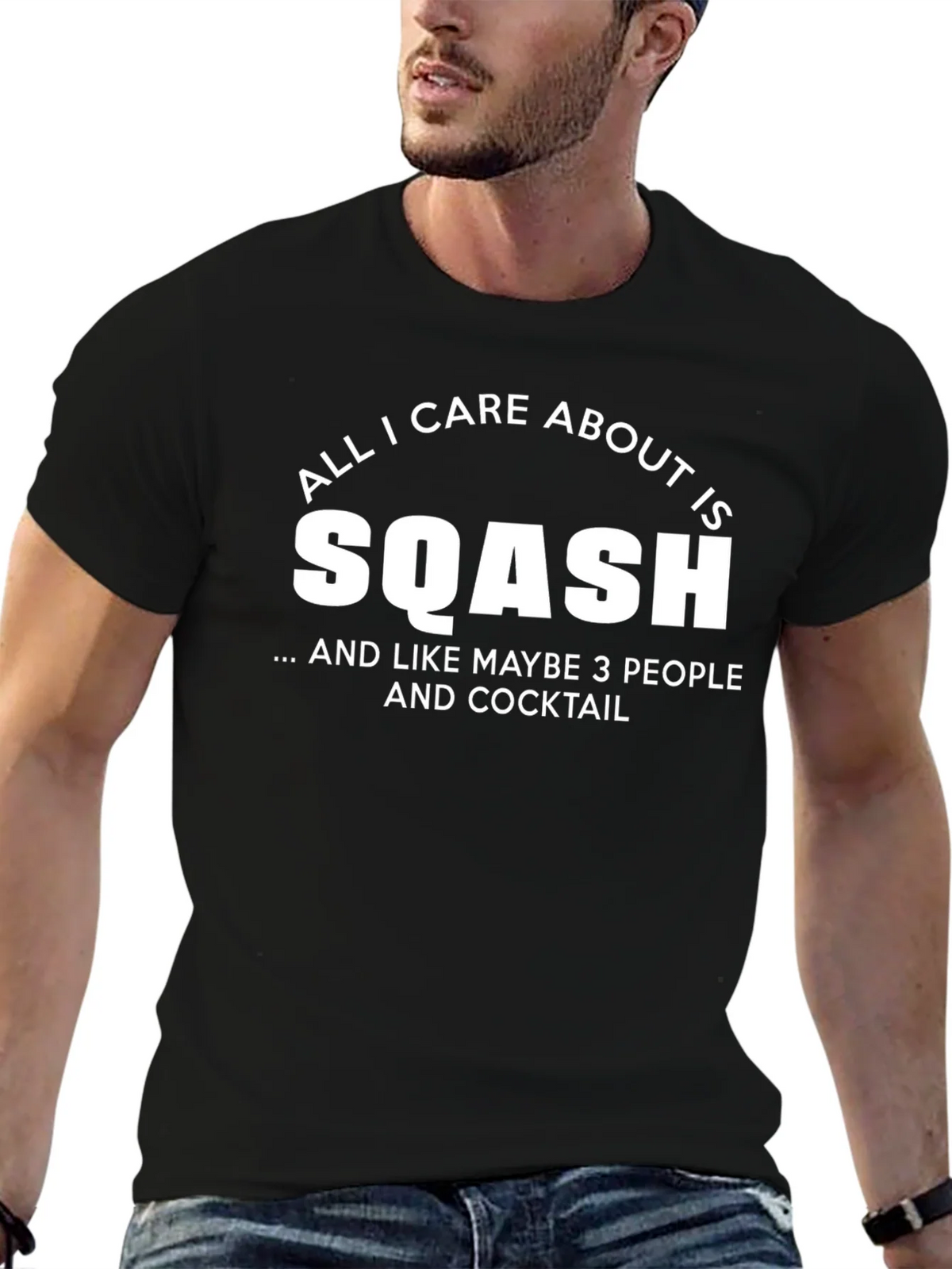Squash & Cocktails Graphic T-Shirt product image 6