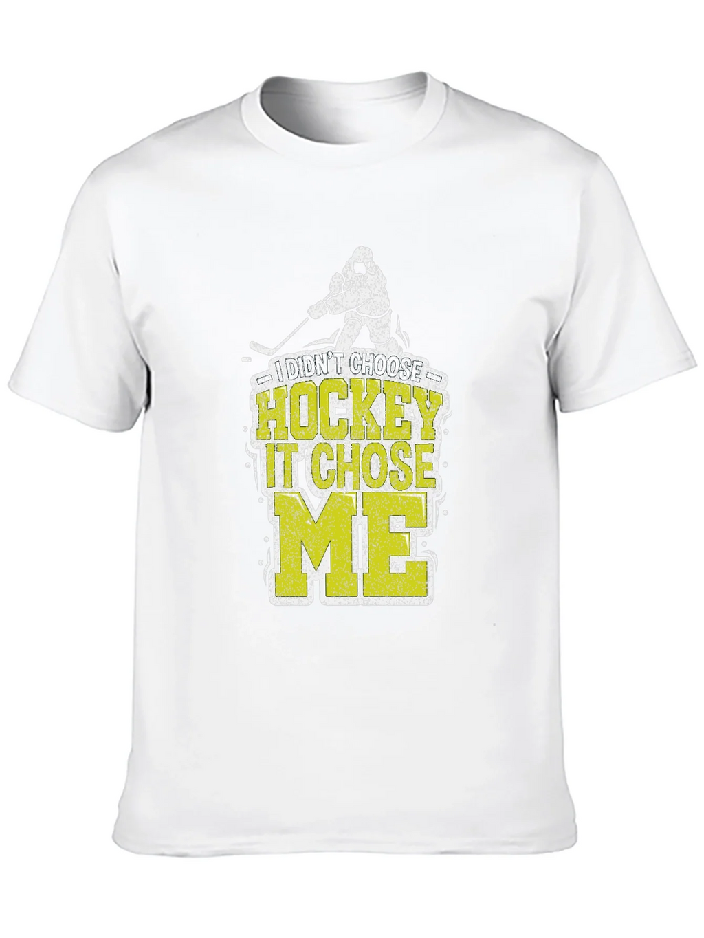 I Didnt Choose Hockey It Chose Me T-Shirt product image 9