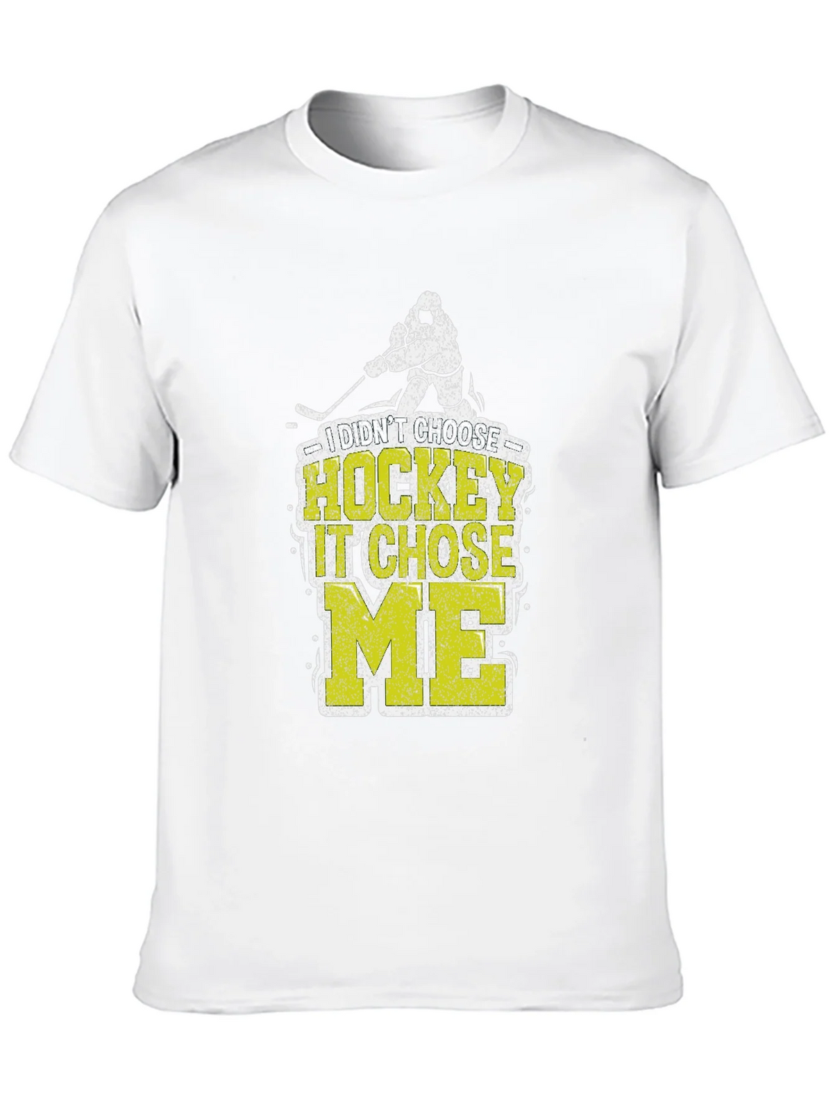 I Didnt Choose Hockey It Chose Me T-Shirt product image 9