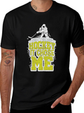 I Didnt Choose Hockey It Chose Me T-Shirt product image 1