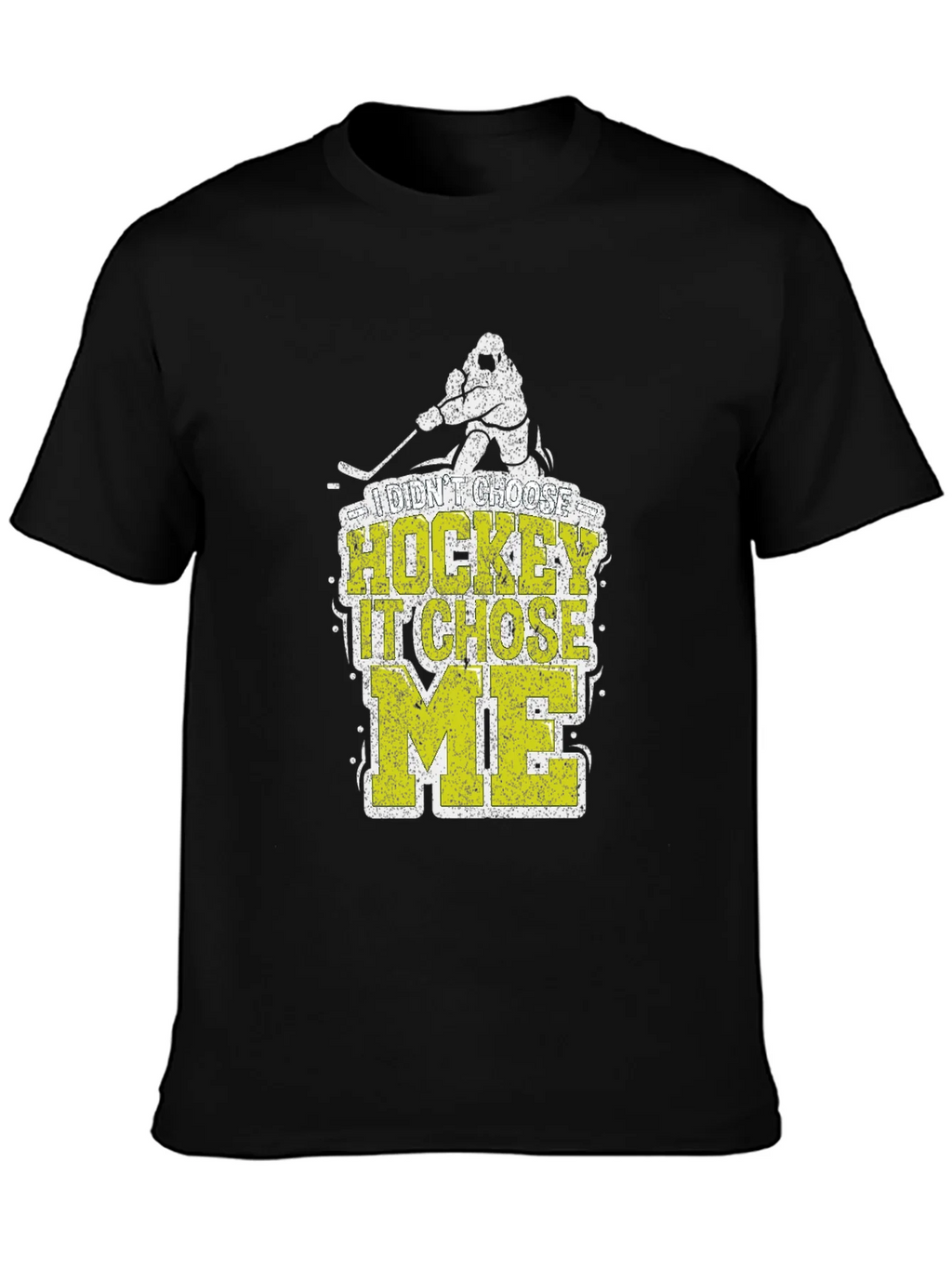 I Didnt Choose Hockey It Chose Me T-Shirt product image 3