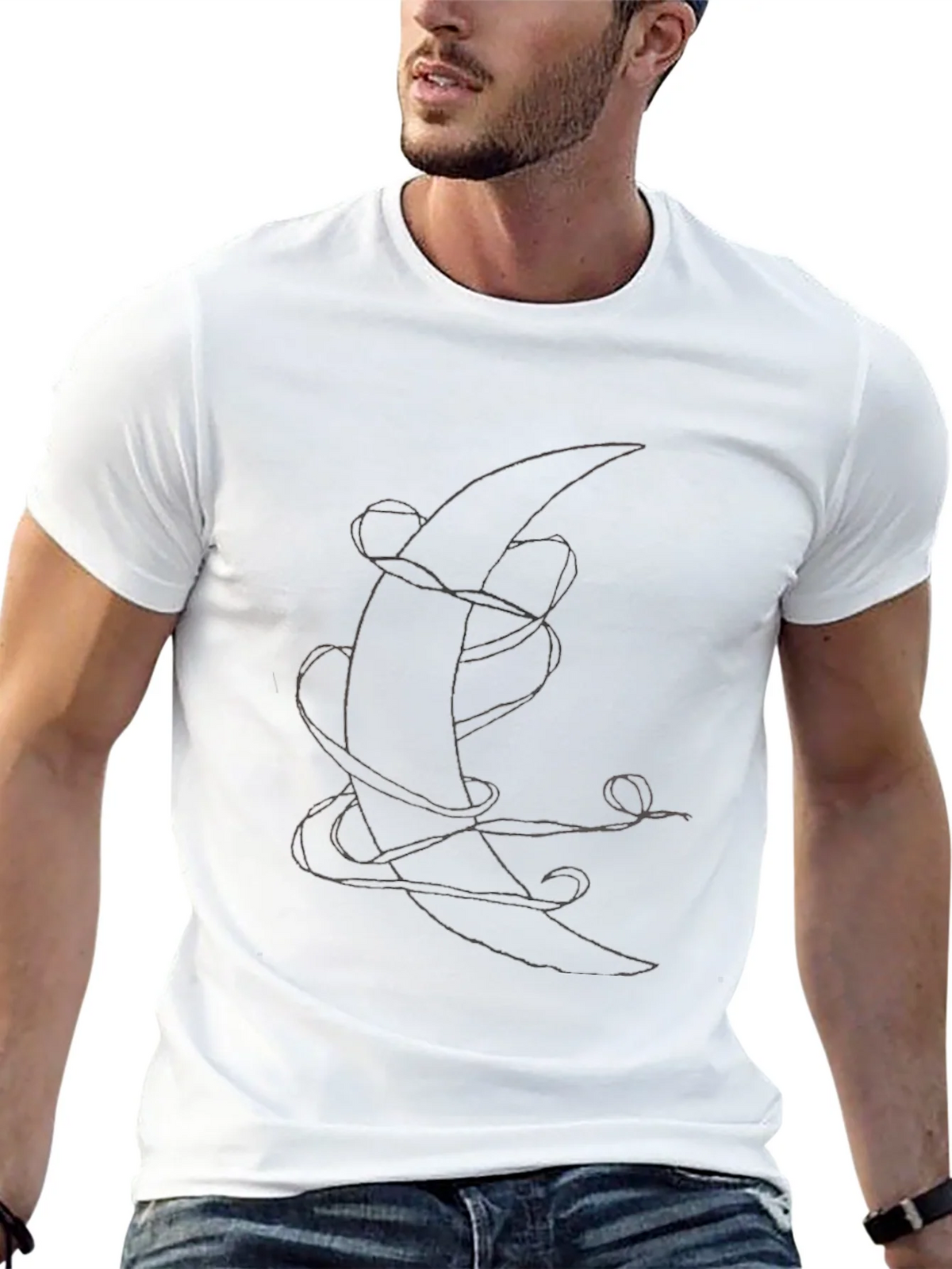 Crescent Moon Graphic Tee product image 12