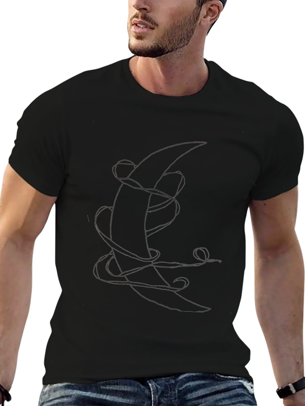 Crescent Moon Graphic Tee product image 6