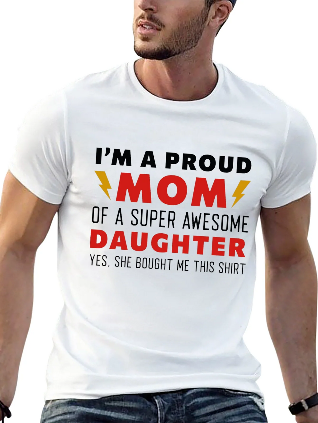 Proud Mom T-Shirt - Awesome Daughter Gift product image 12