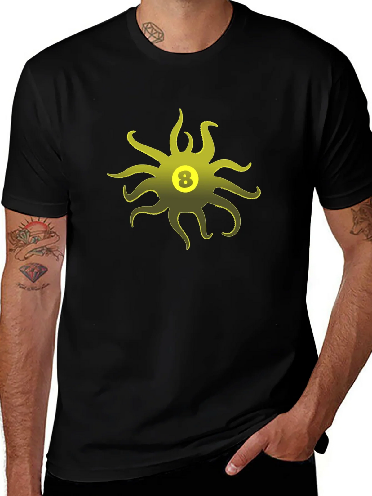 Eight Ball Sun Graphic T-Shirt product image 1