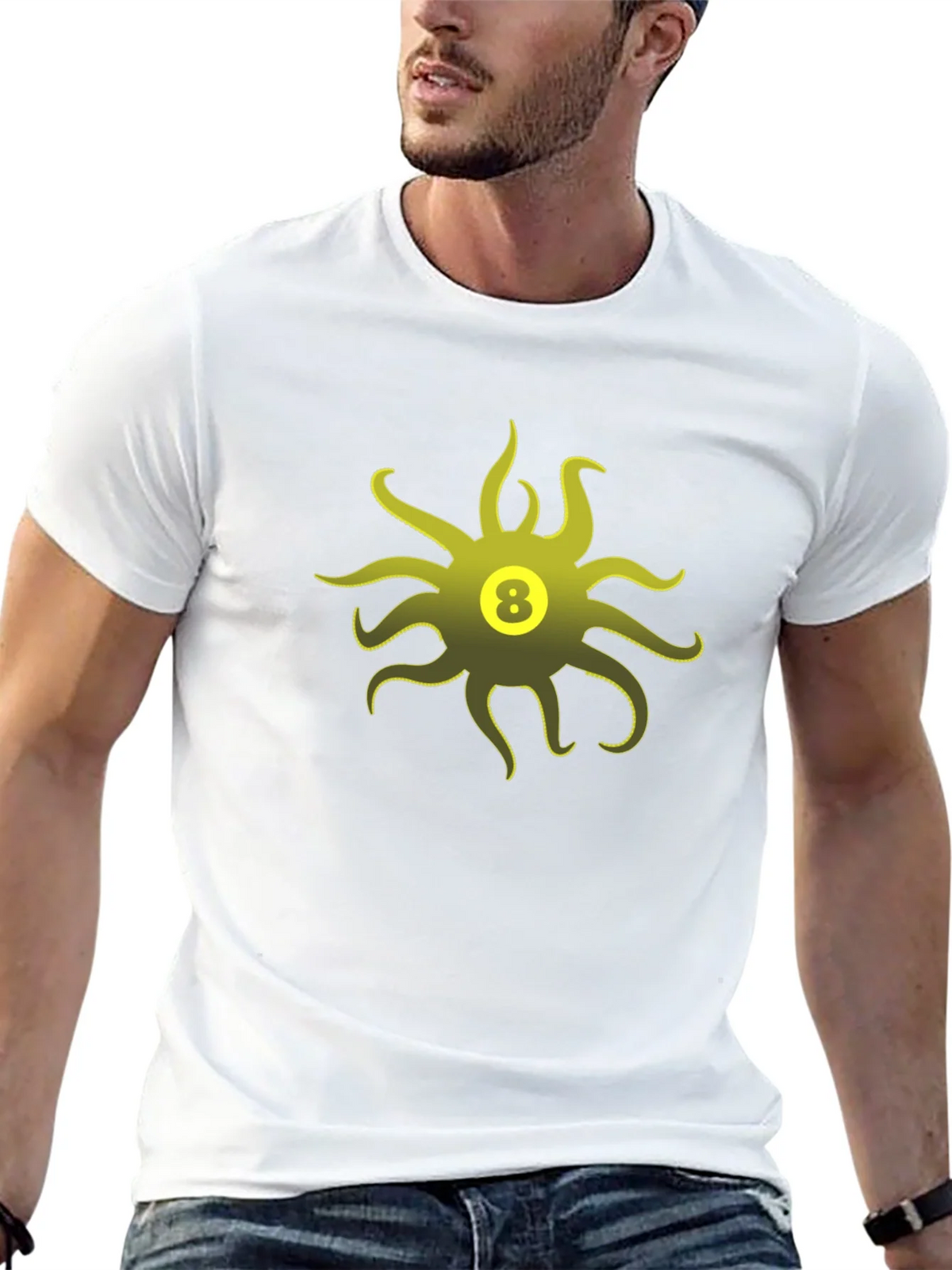 Eight Ball Sun Graphic T-Shirt product image 12