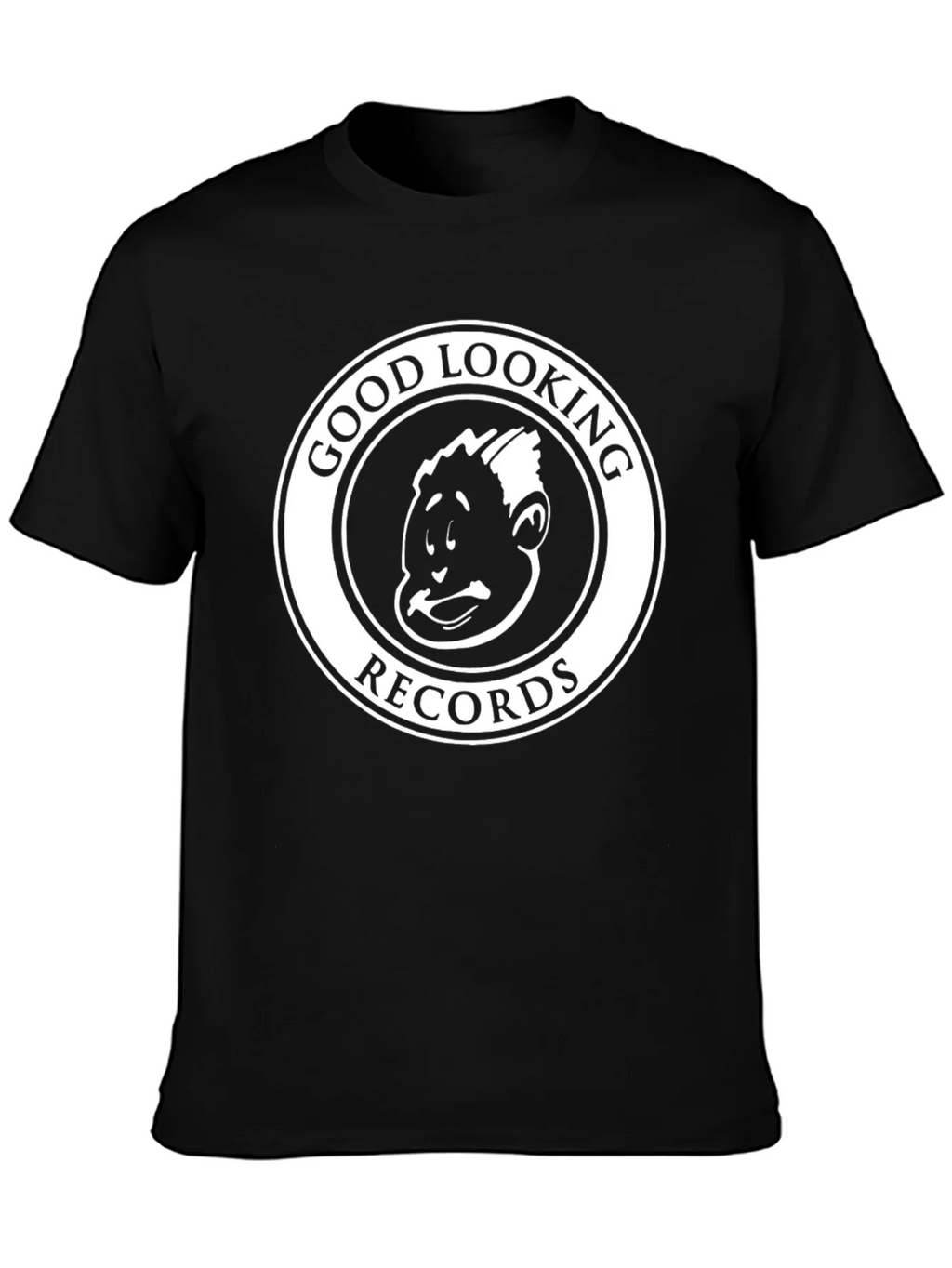 Good Looking Records Black T-Shirt product image 3