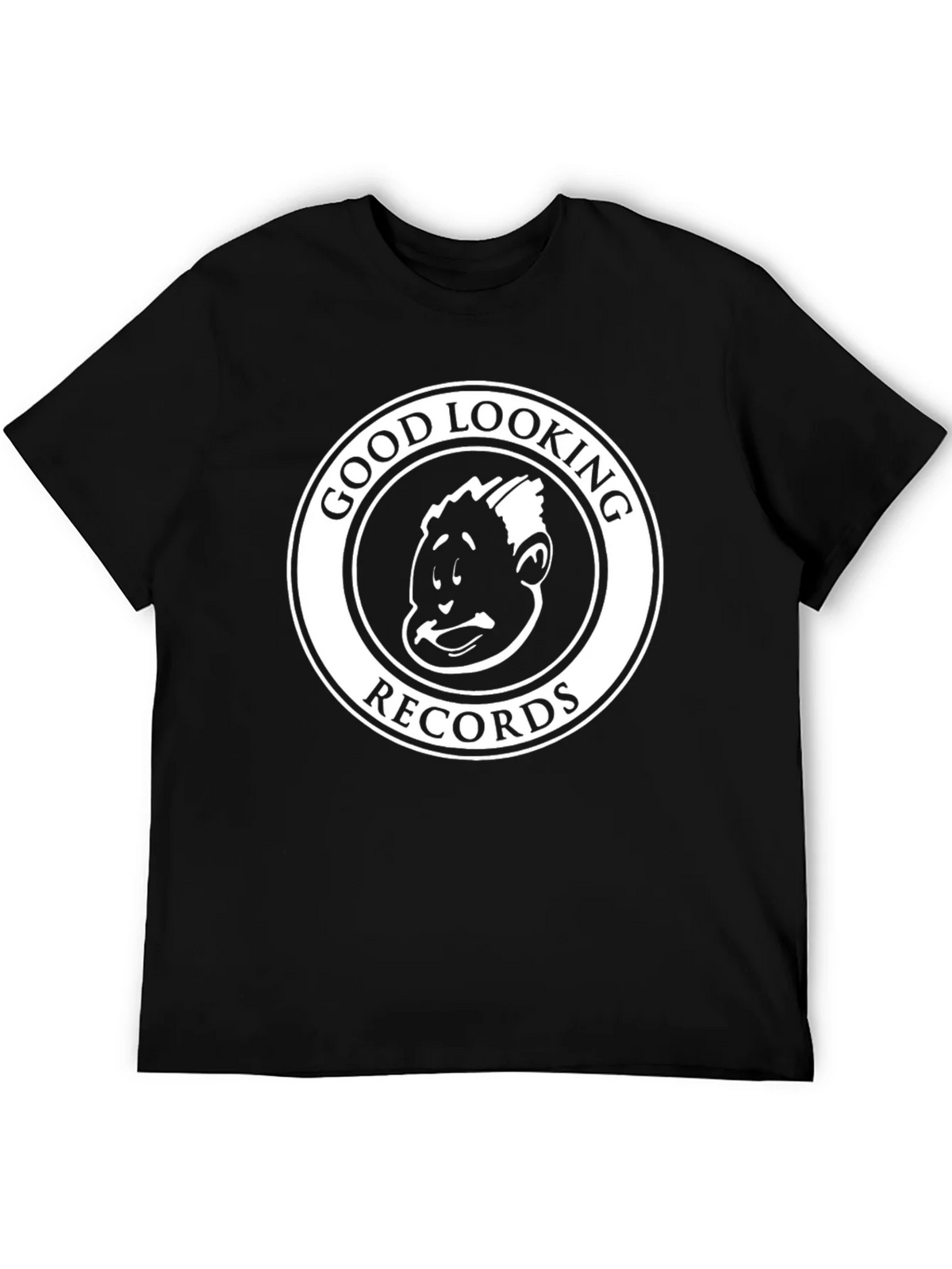 Good Looking Records Black T-Shirt product image 5