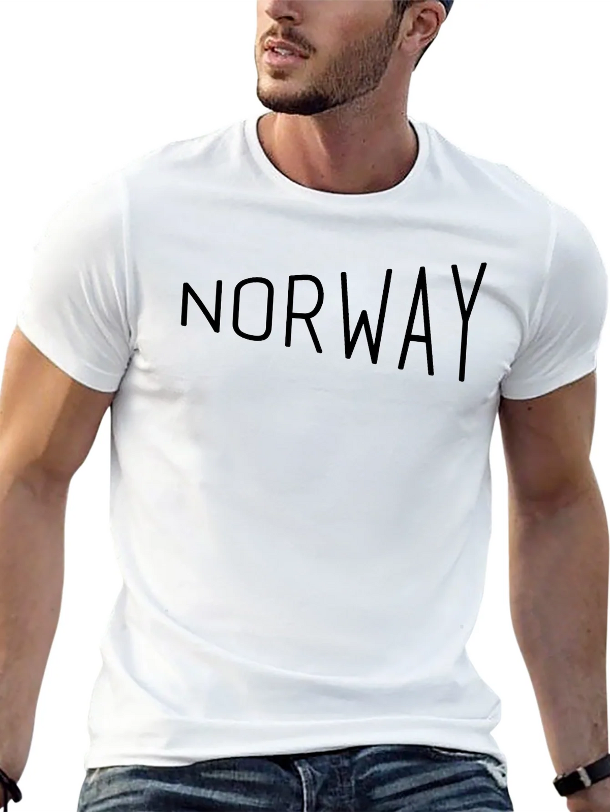 Norway T-Shirt - Minimalist Design Casual Wear product image 10