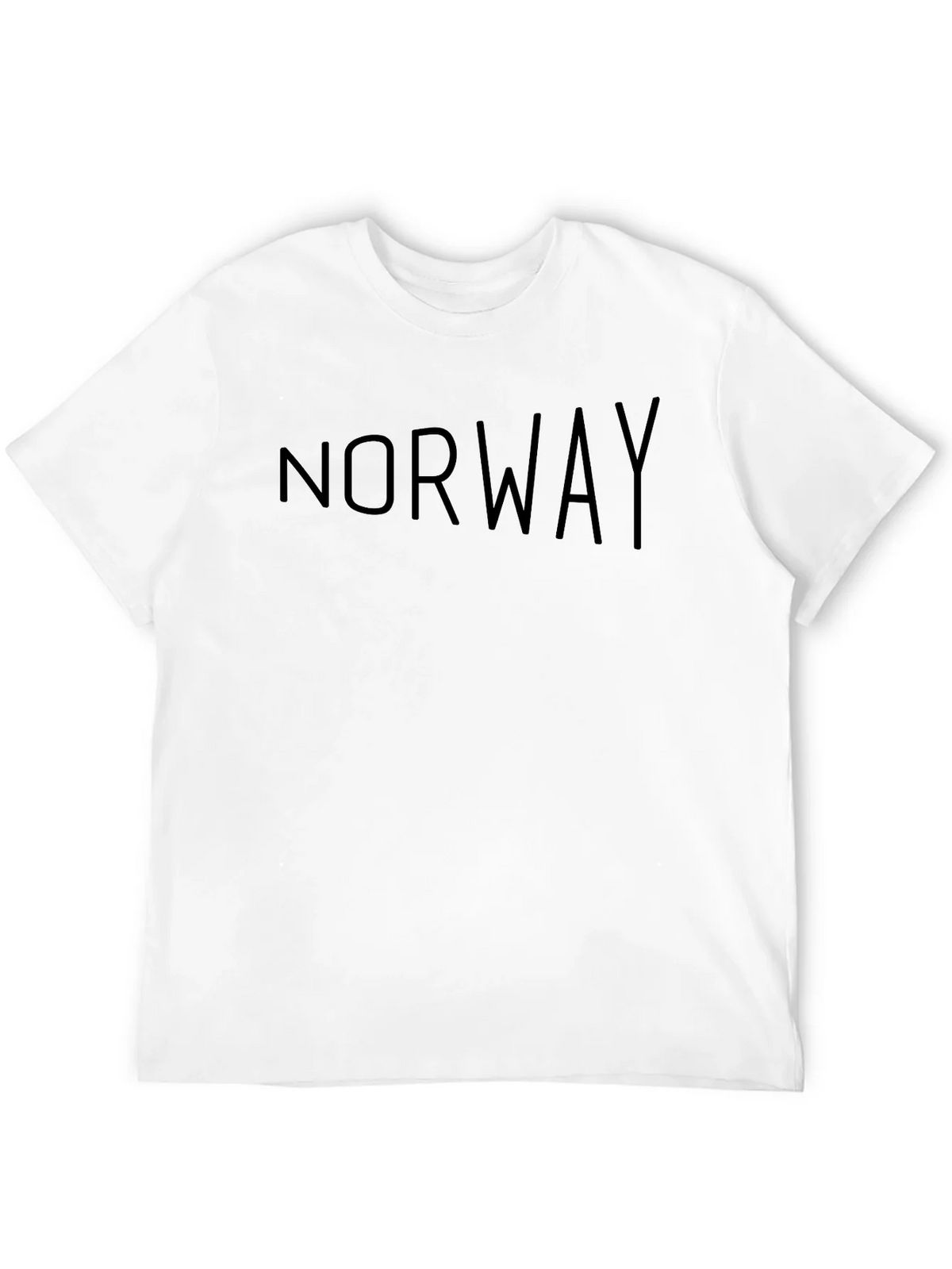 Norway T-Shirt - Minimalist Design Casual Wear product image 9