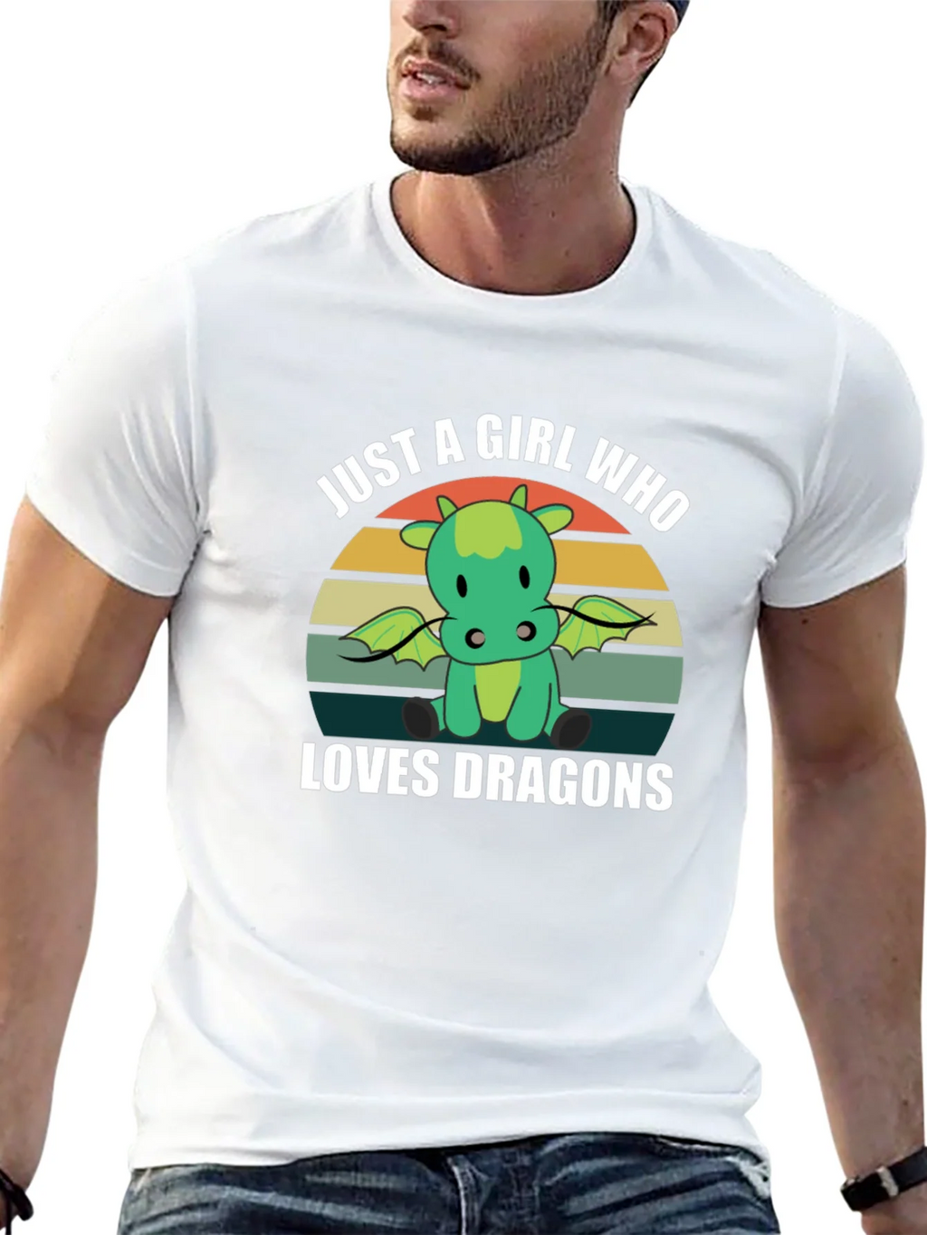 Just A Girl Who Loves Dragons T-Shirt product image 12