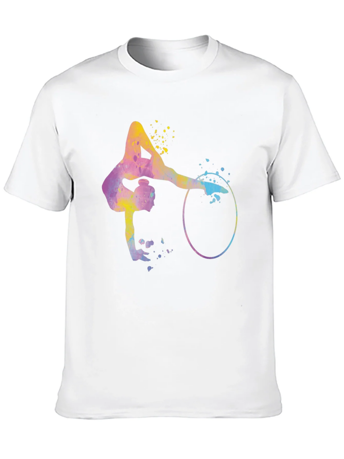 Watercolor Gymnast T-Shirt - Artistic Athlete Design product image 9