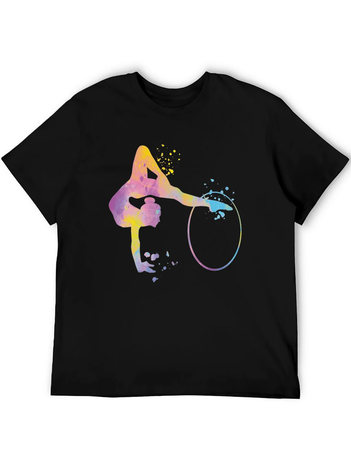 Watercolor Gymnast T-Shirt - Artistic Athlete Design product image 5