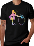 Watercolor Gymnast T-Shirt - Artistic Athlete Design product image 1