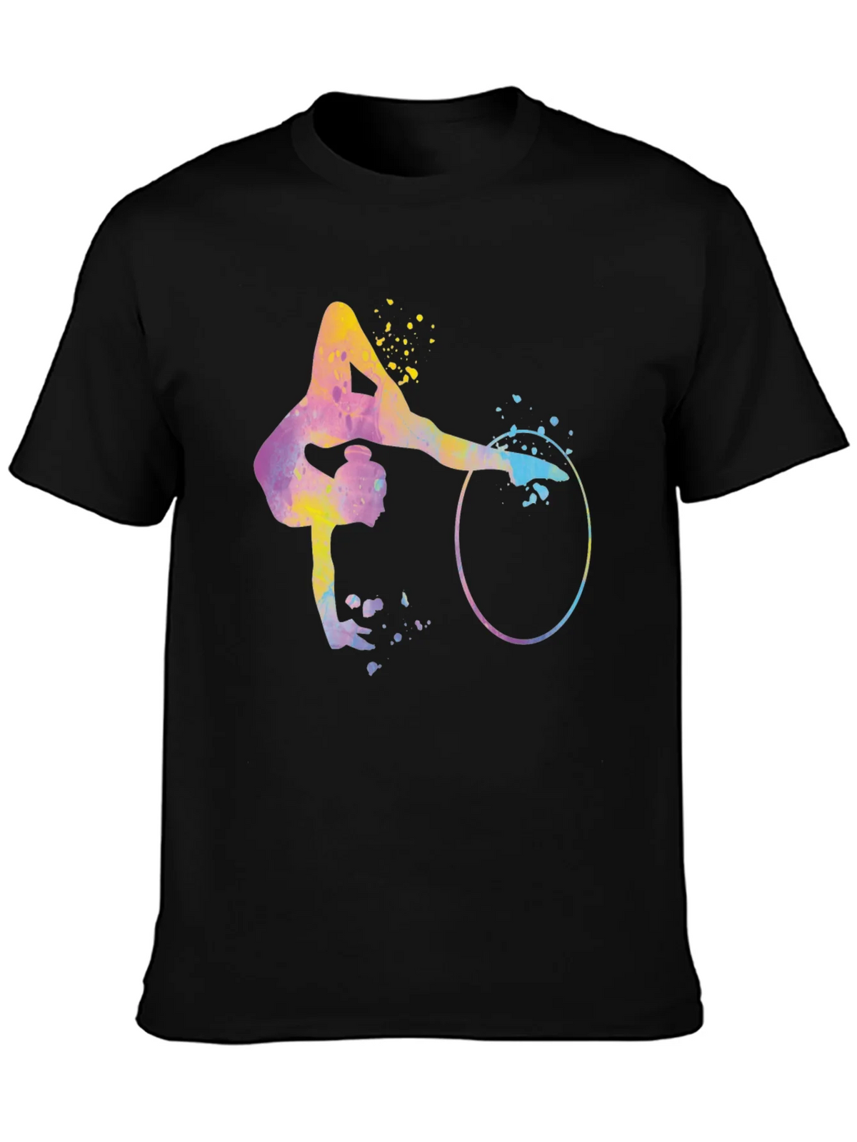 Watercolor Gymnast T-Shirt - Artistic Athlete Design product image 3