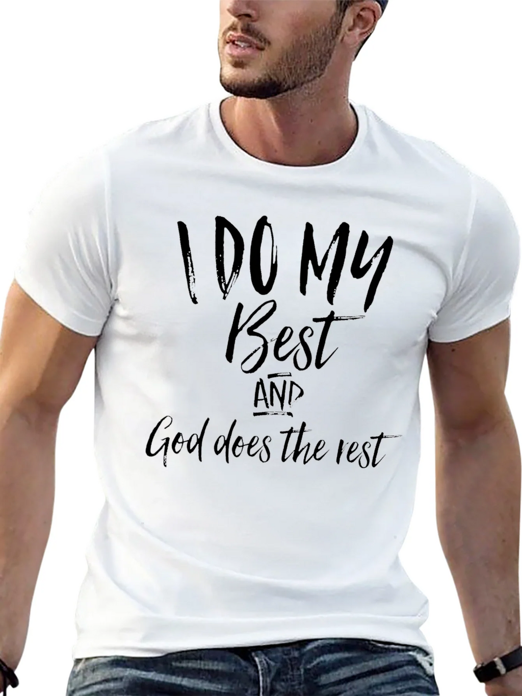 I Do My Best Graphic Tee - Christian T-Shirt product image 12