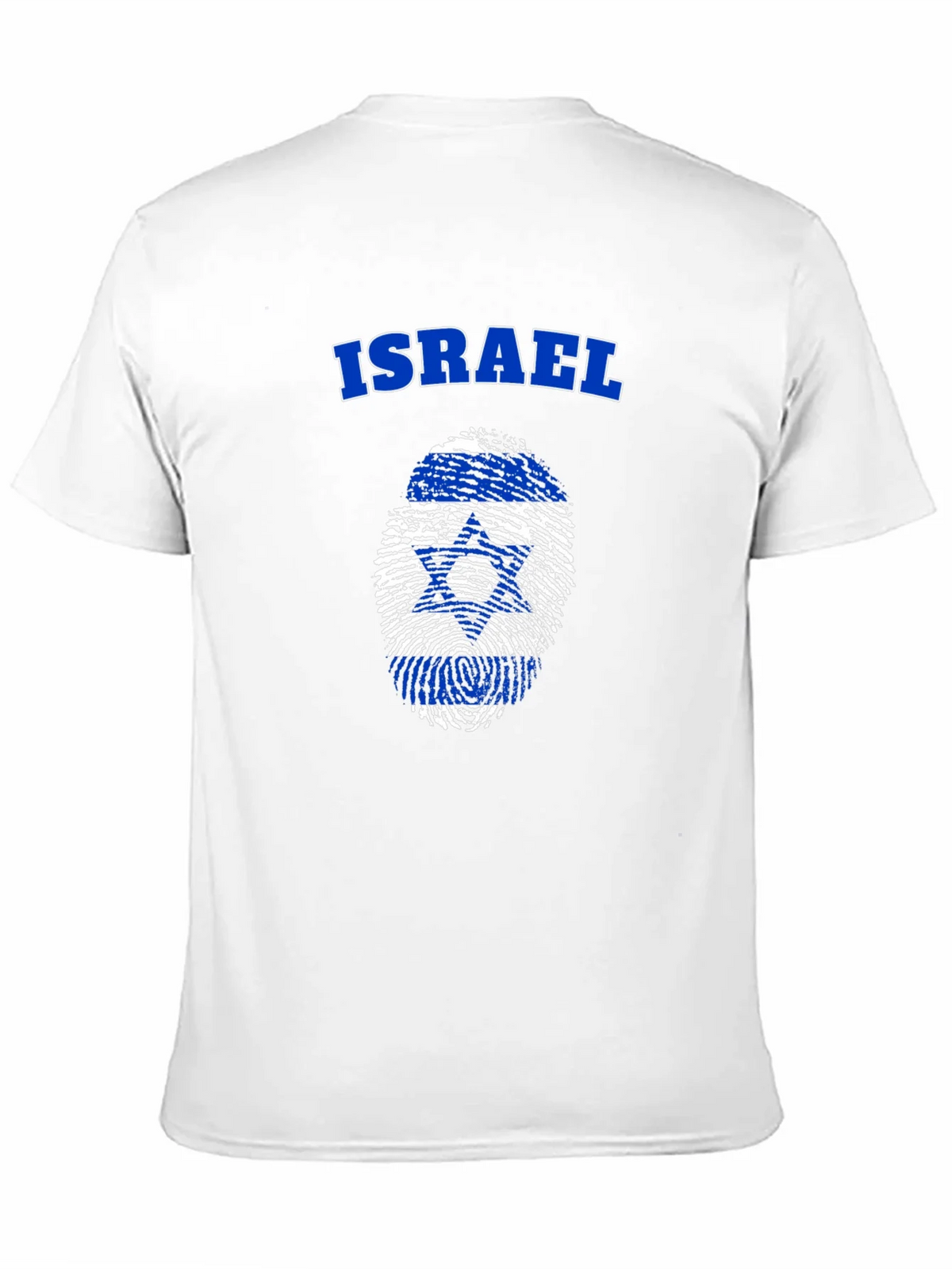 Israel Flag Fingerprint T-Shirt - Patriotic Pride product image 10