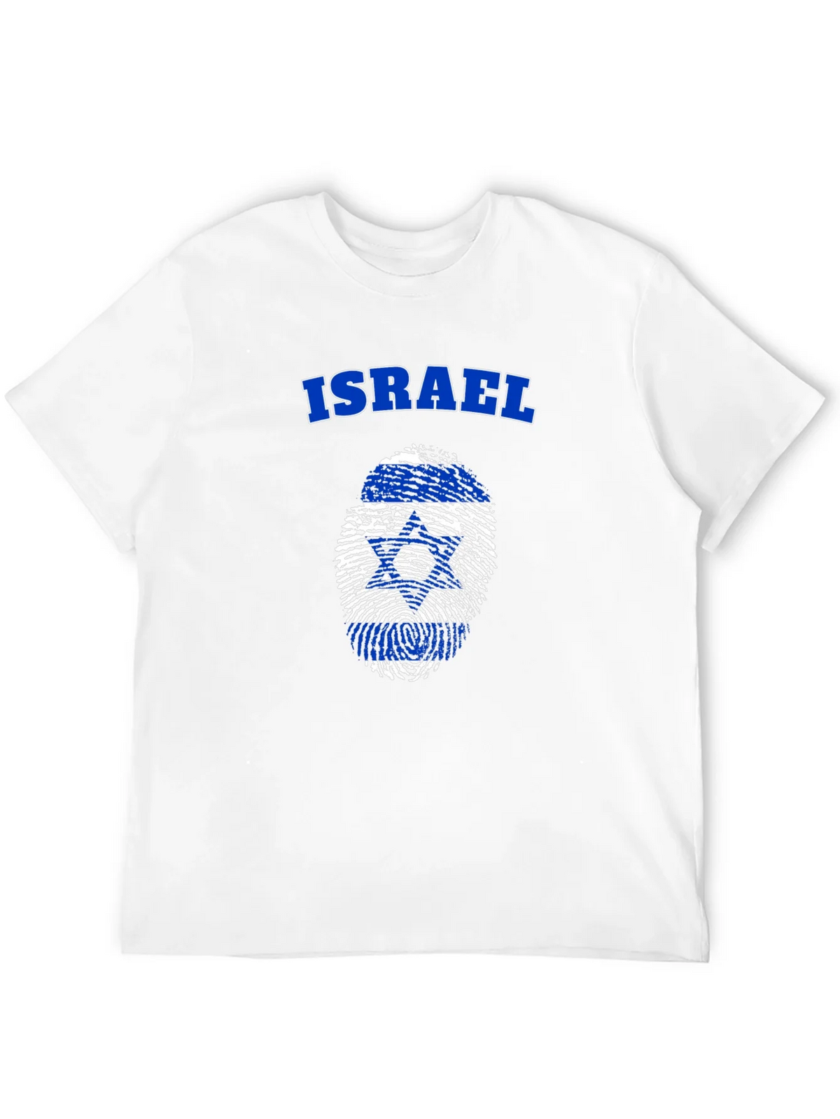 Israel Flag Fingerprint T-Shirt - Patriotic Pride product image 11