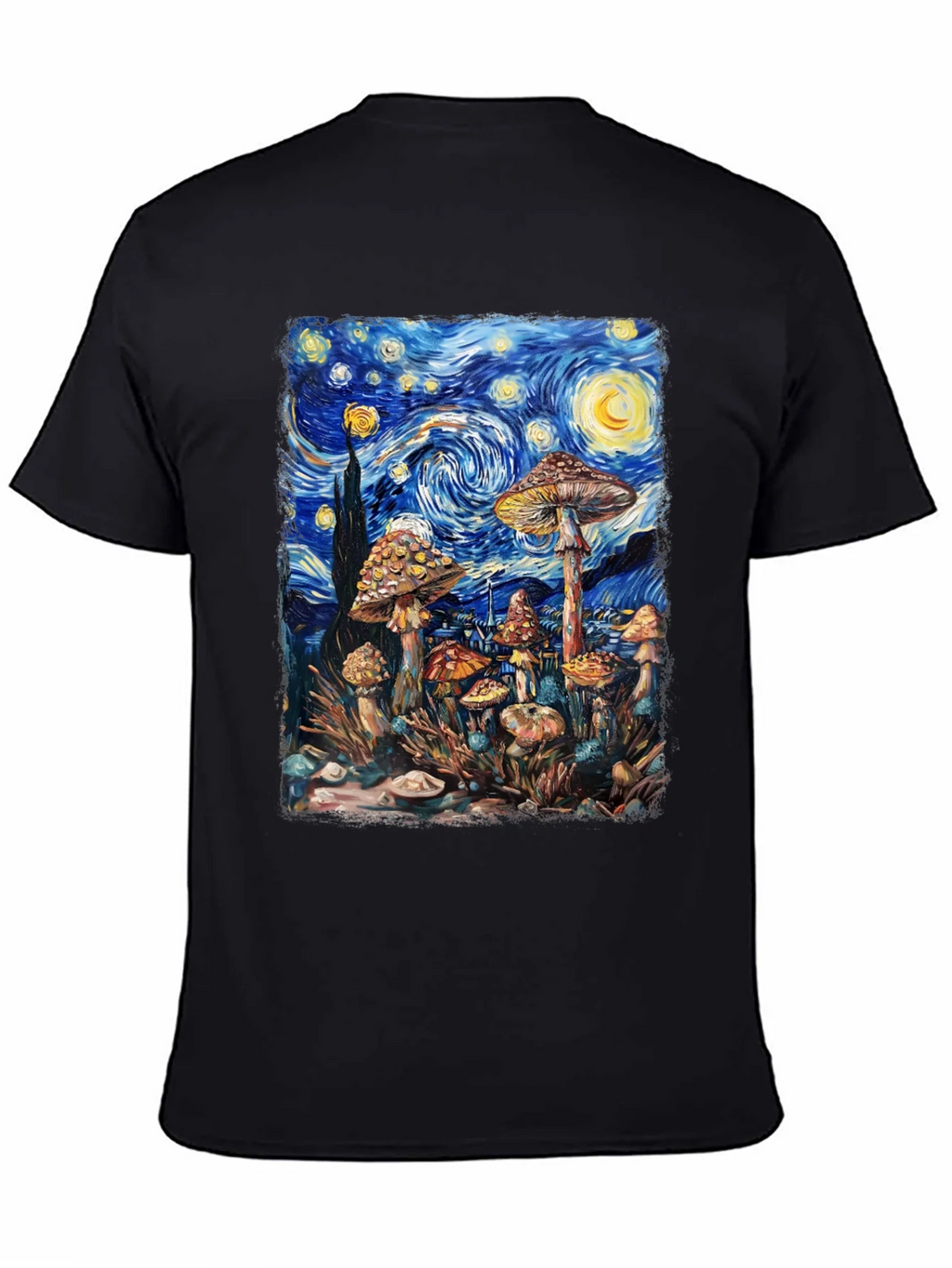 Starry Night Mushroom Tee product image 4