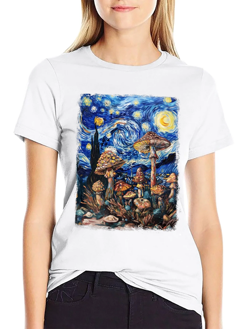 Starry Night Mushroom Tee product image 8