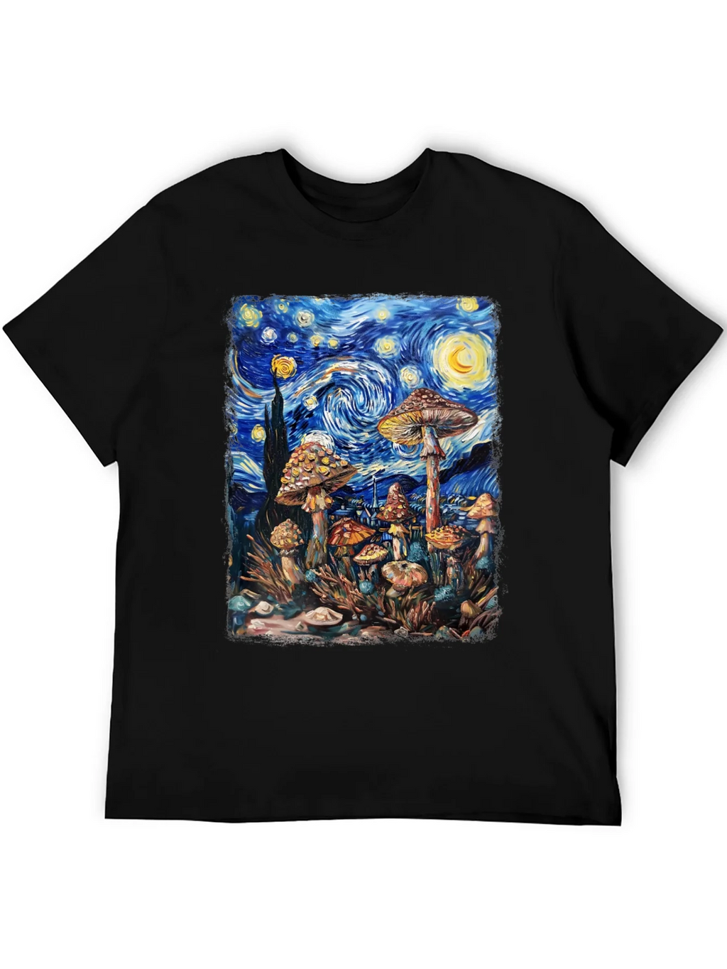 Starry Night Mushroom Tee product image 5