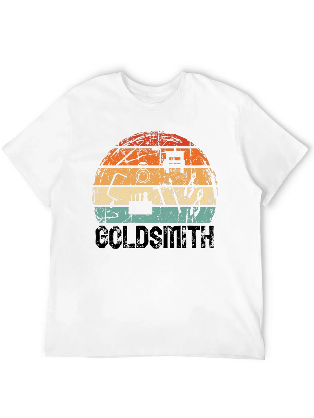 Goldsmith Retro Style Black T-Shirt