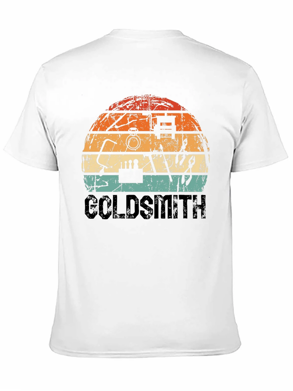 Goldsmith Retro Style Black T-Shirt