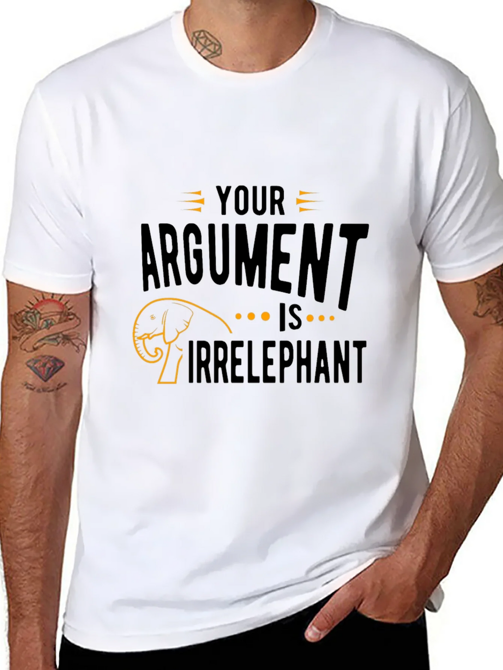 Irrelephant T-Shirt - Funny Argument Tee product image 7