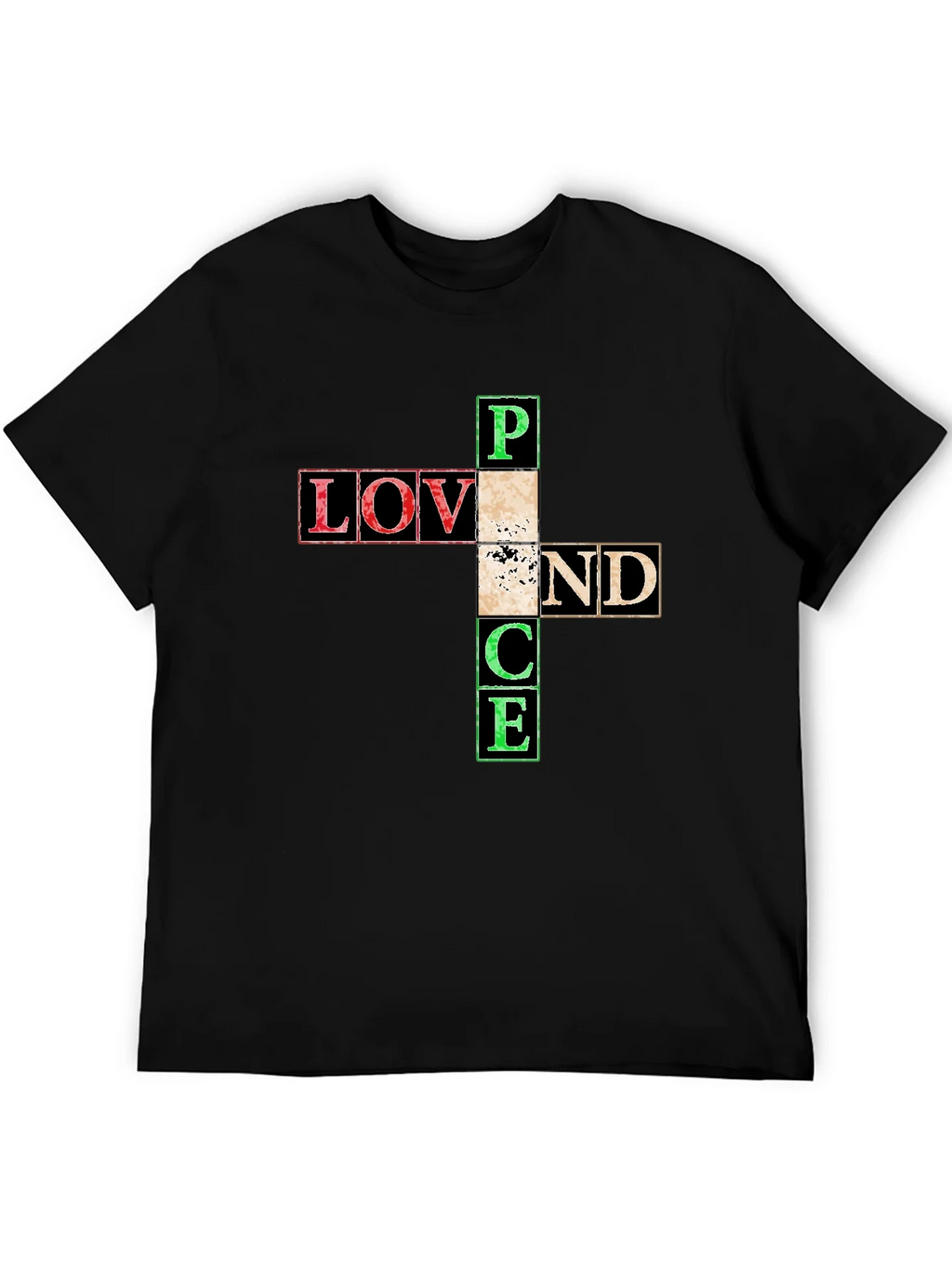 Love and Peace Graphic T-Shirt product image 5